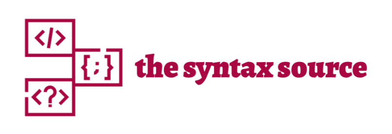 The Syntax Source